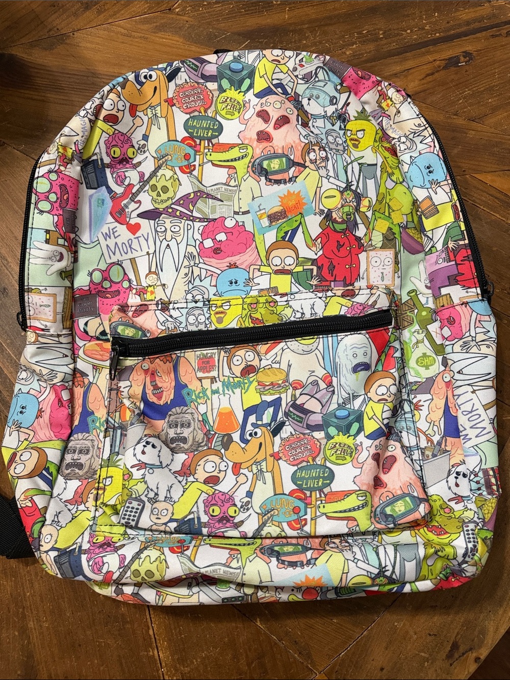 Rick and Morty Backpack